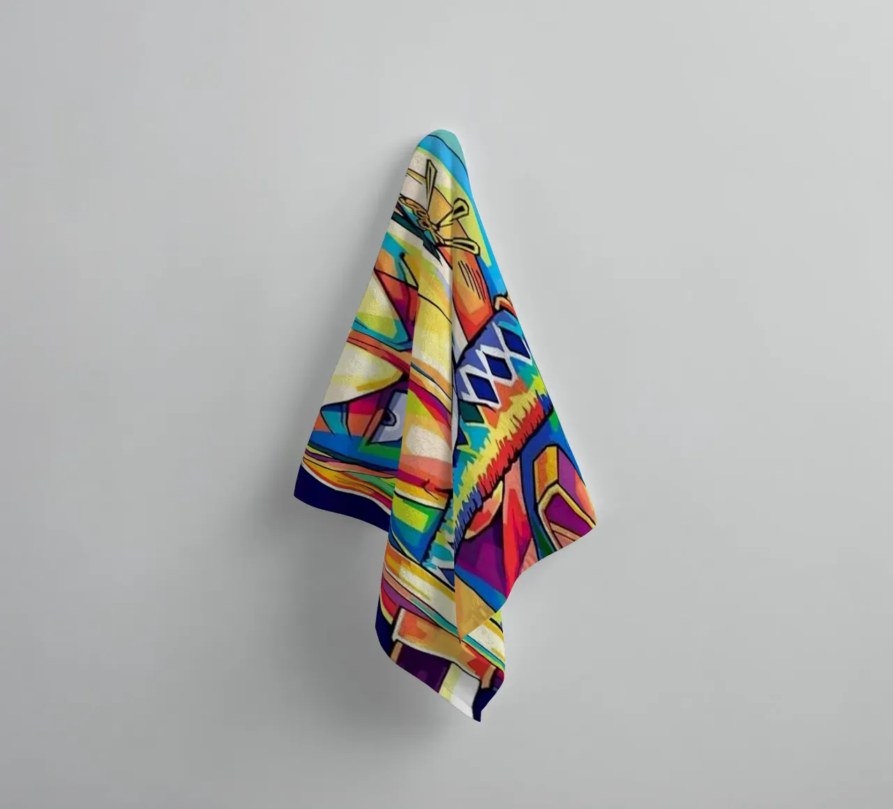 The Swordman towel by withandname