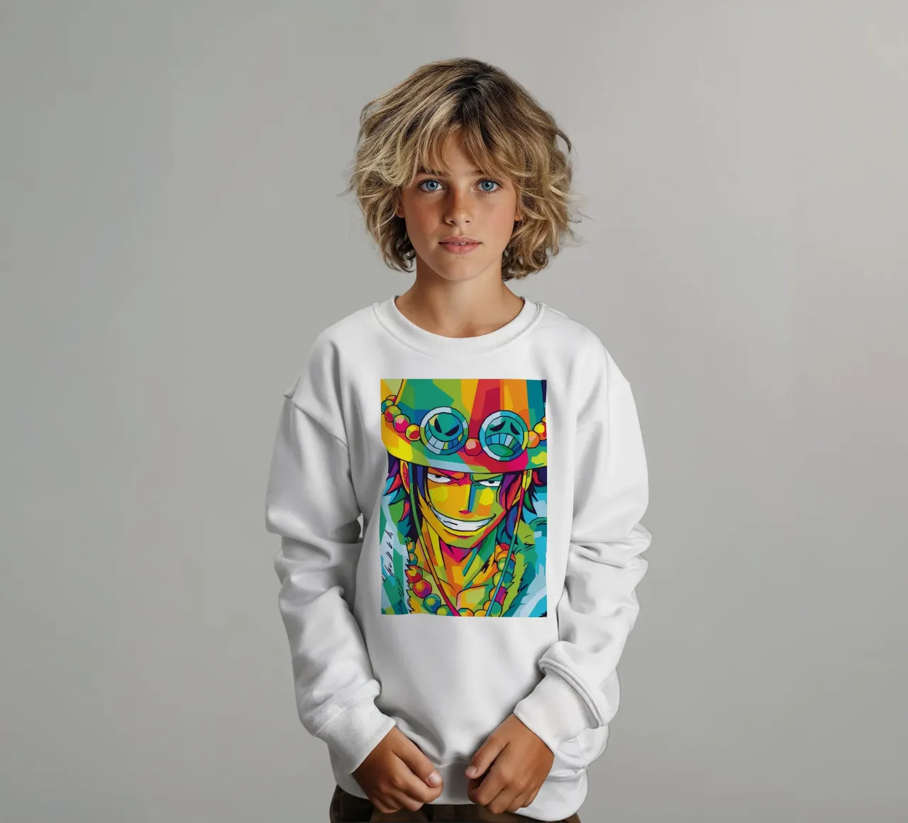 Ace kids sweatshirt by withandname