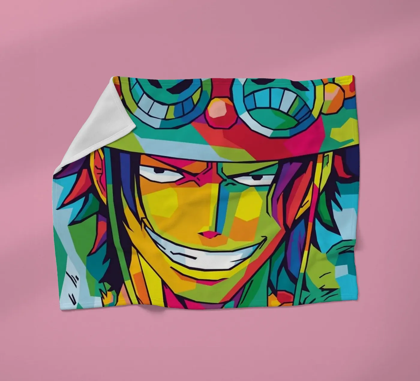 Ace fleece blanket by withandname