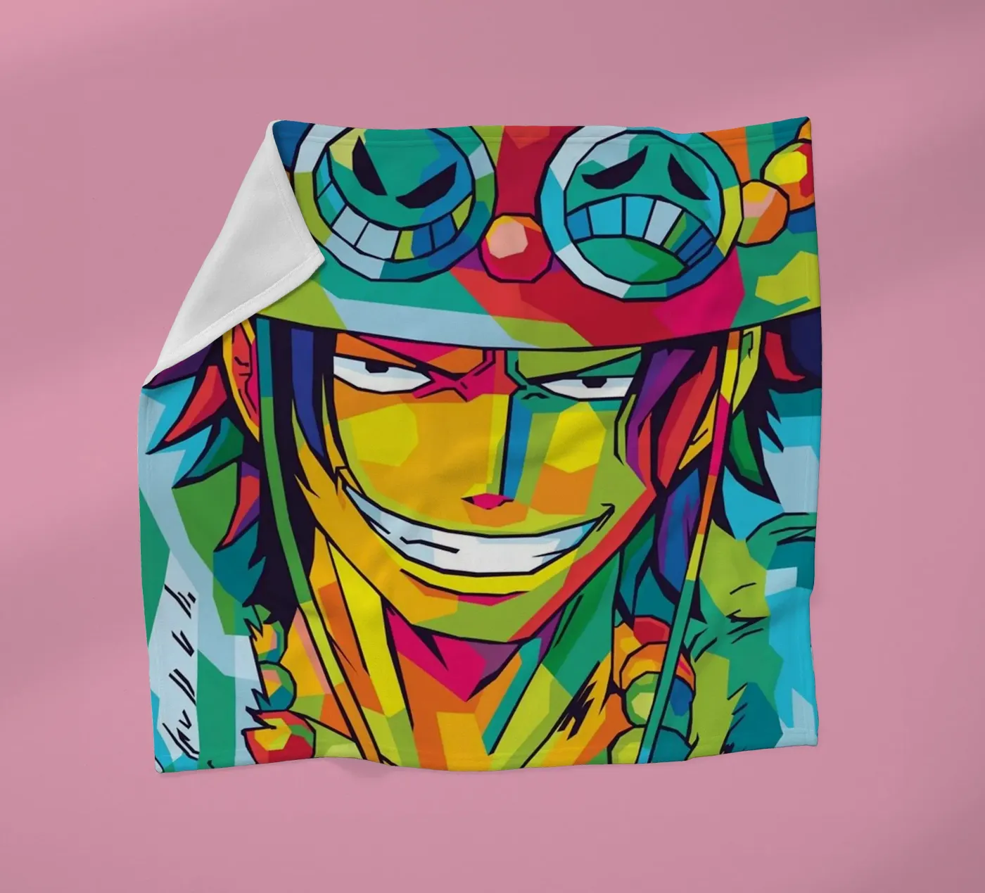 Ace fleece blanket by withandname