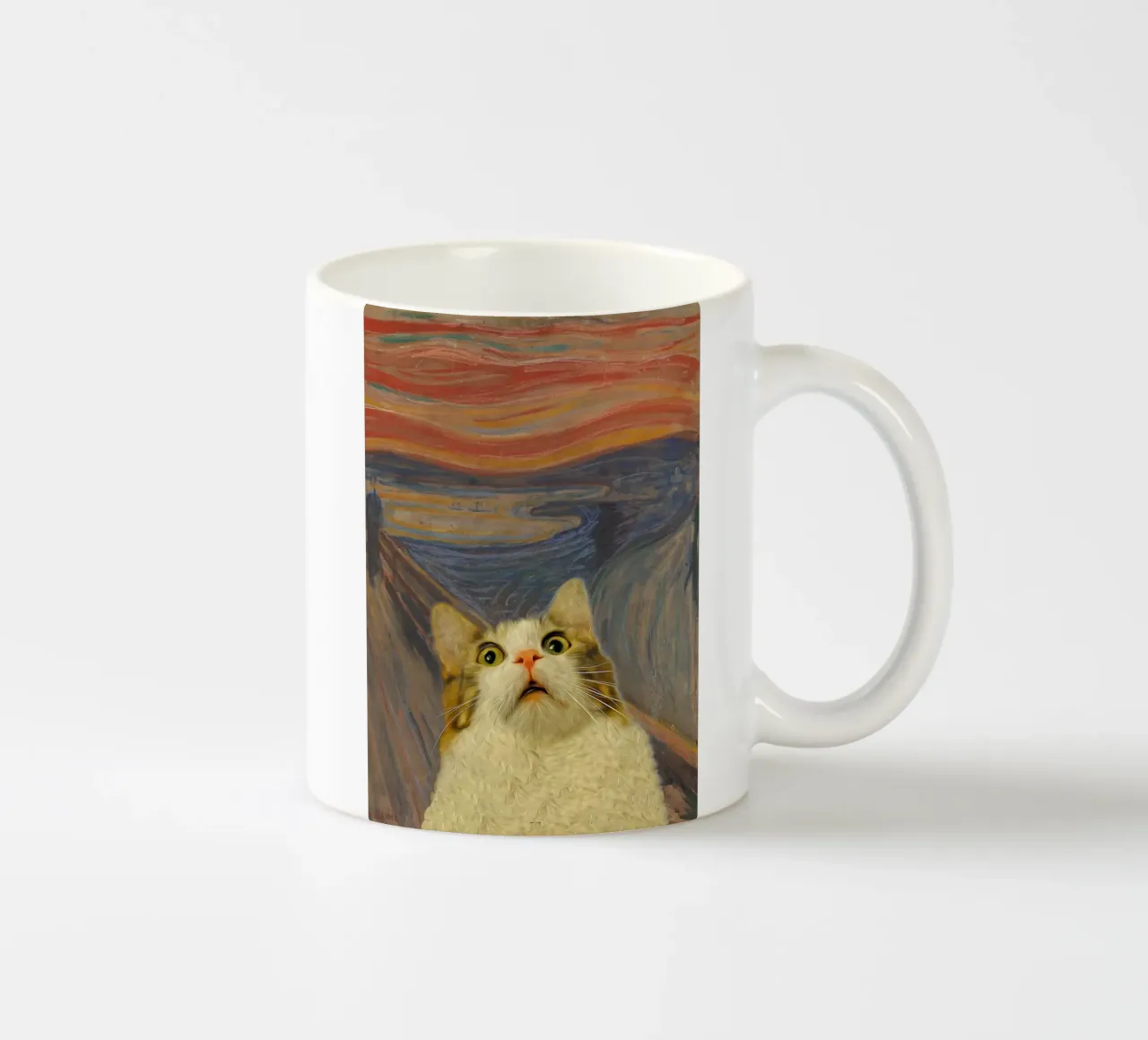 Il Miao tazza in ceramica da Purrfect Whiskers Art