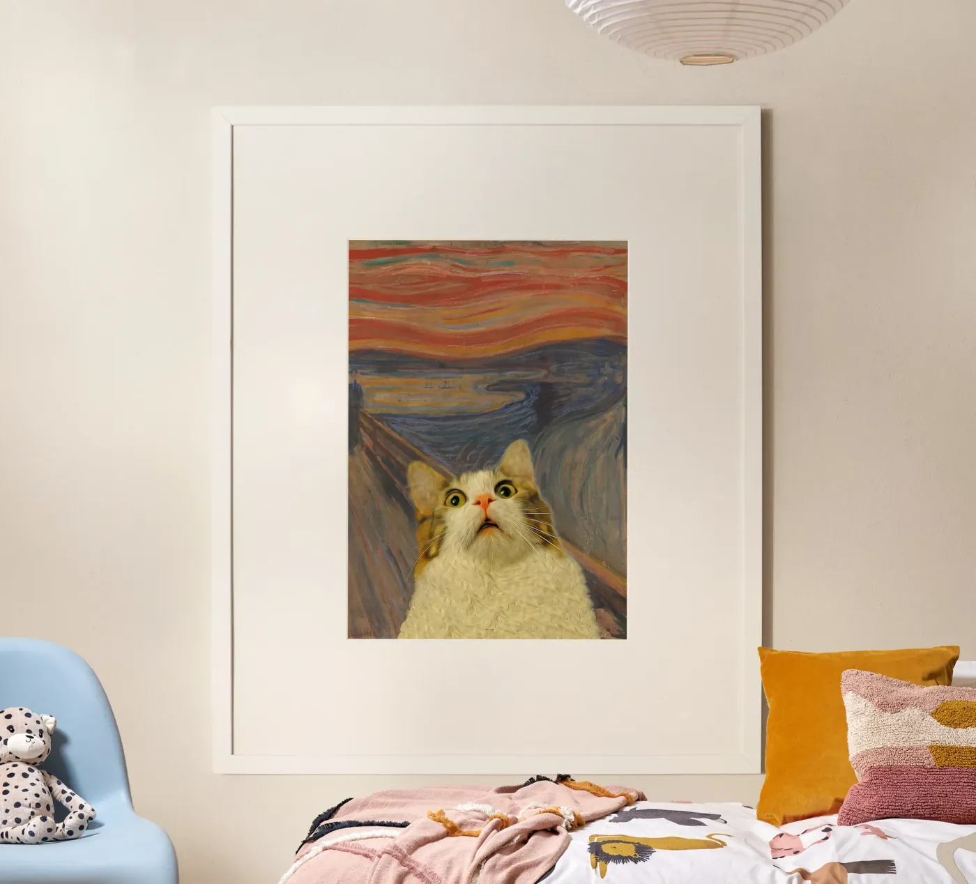 Il Miao poster da Purrfect Whiskers Art