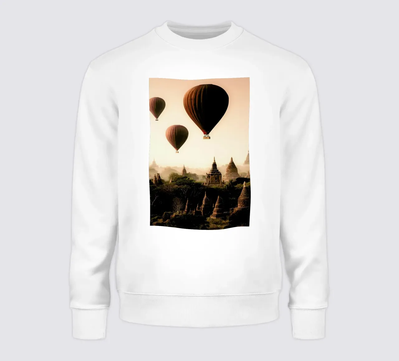 Hot Air Balloons in Bagan felpa da METROPOLIS