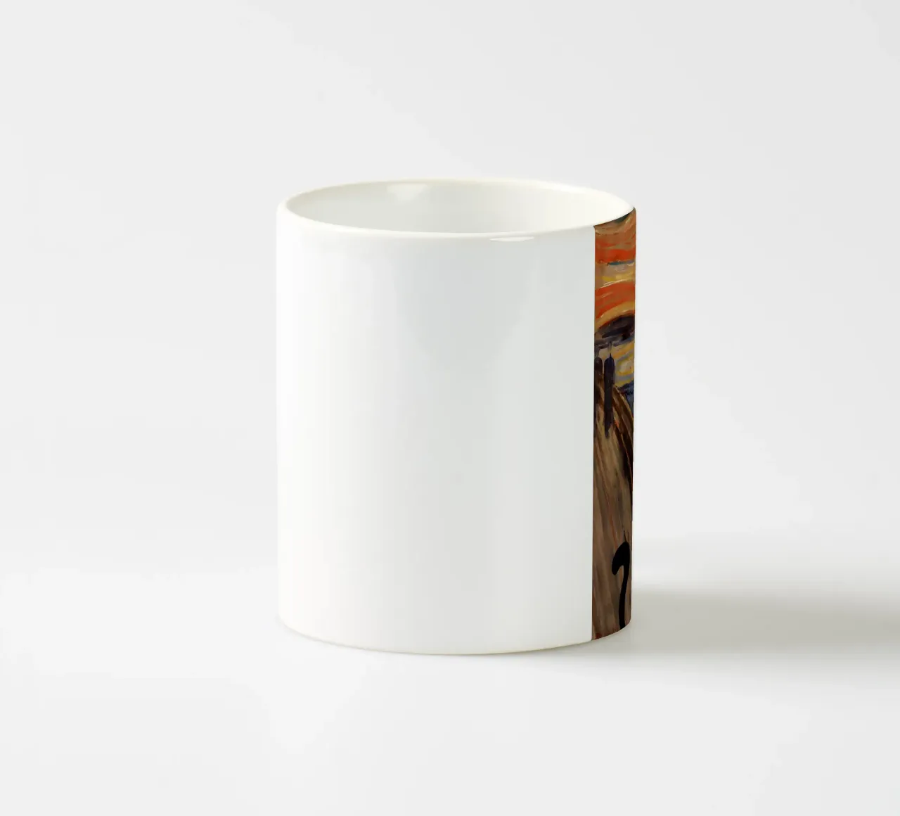 Urlo Miao tazza in ceramica da Purrfect Whiskers Art