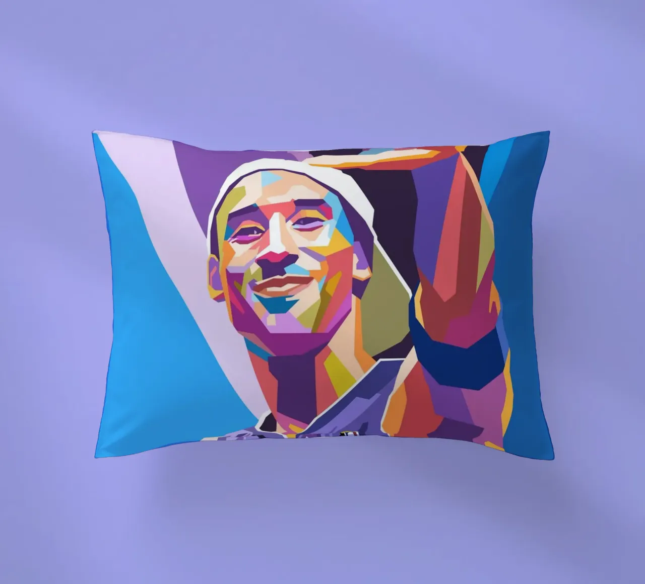 L'iconica pop art di Kobe Bryant cuscino da Hantamrata