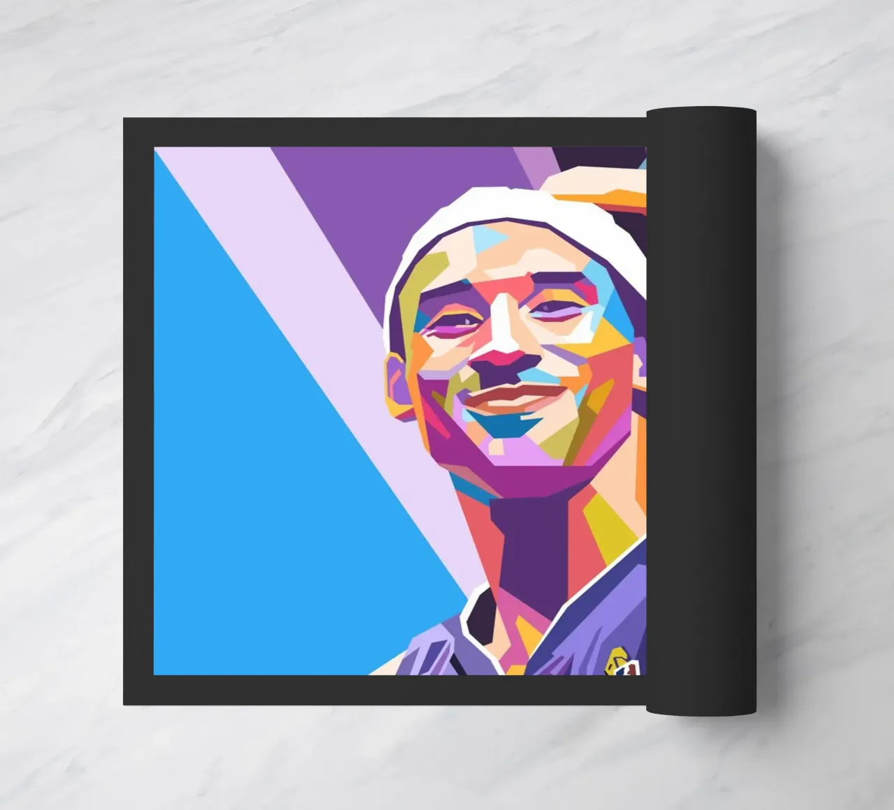 L'iconica pop art di Kobe Bryant zerbino da Hantamrata