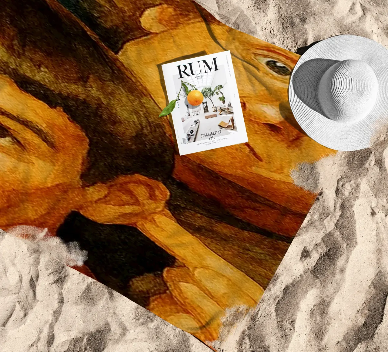 immaginazione di riverniciatura scema e più scema telo mare da SIQAYA