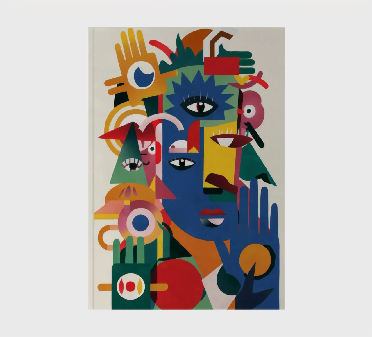 Die Augen des Chaos Notizbuch von Monarco Virtuoso