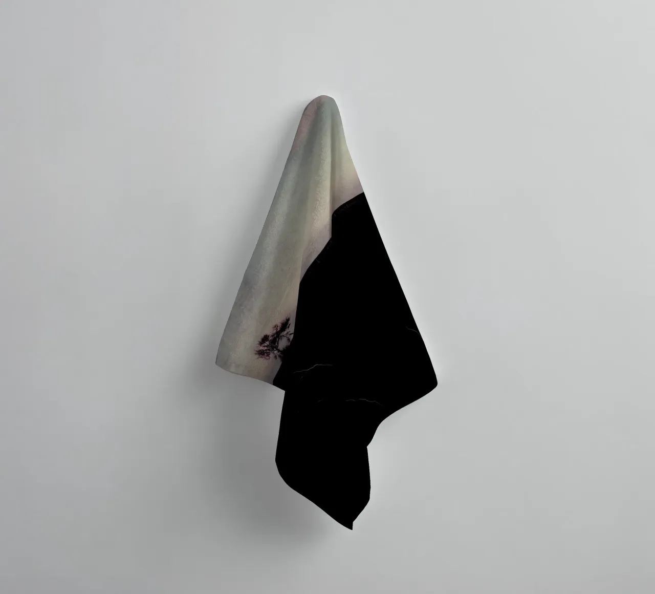 Tree Landscape - Roots towel by Ingrid Beddoes