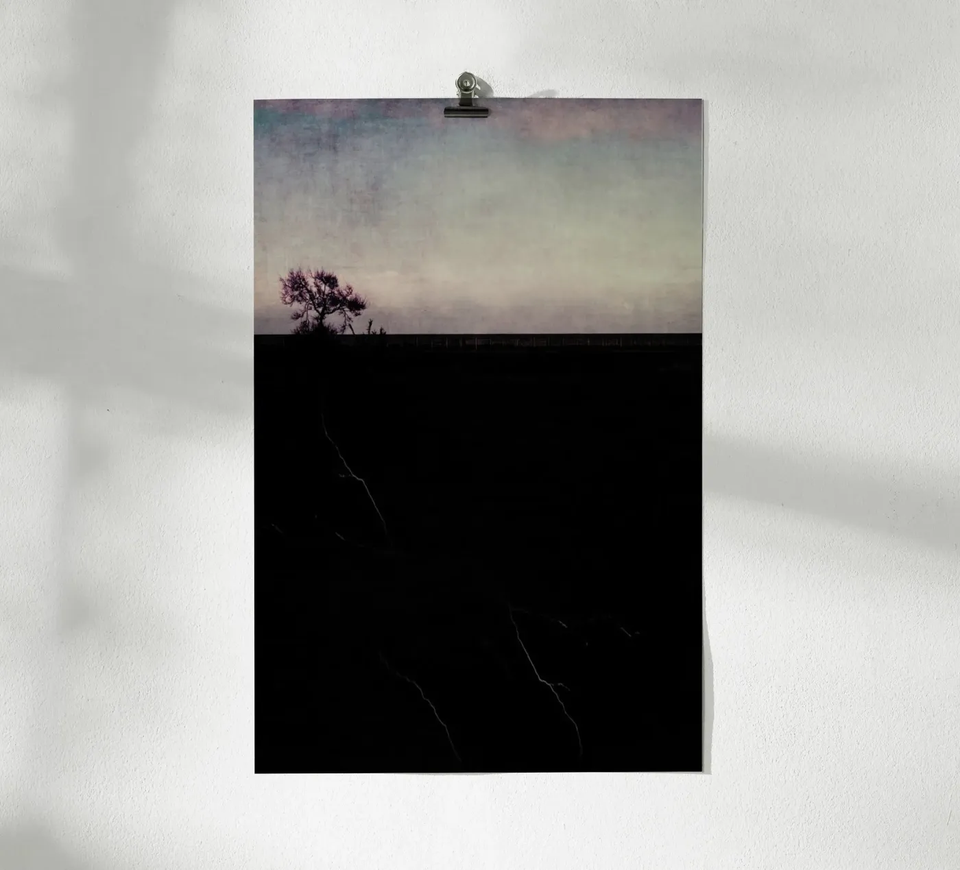 Tree Landscape - Roots poster by Ingrid Beddoes