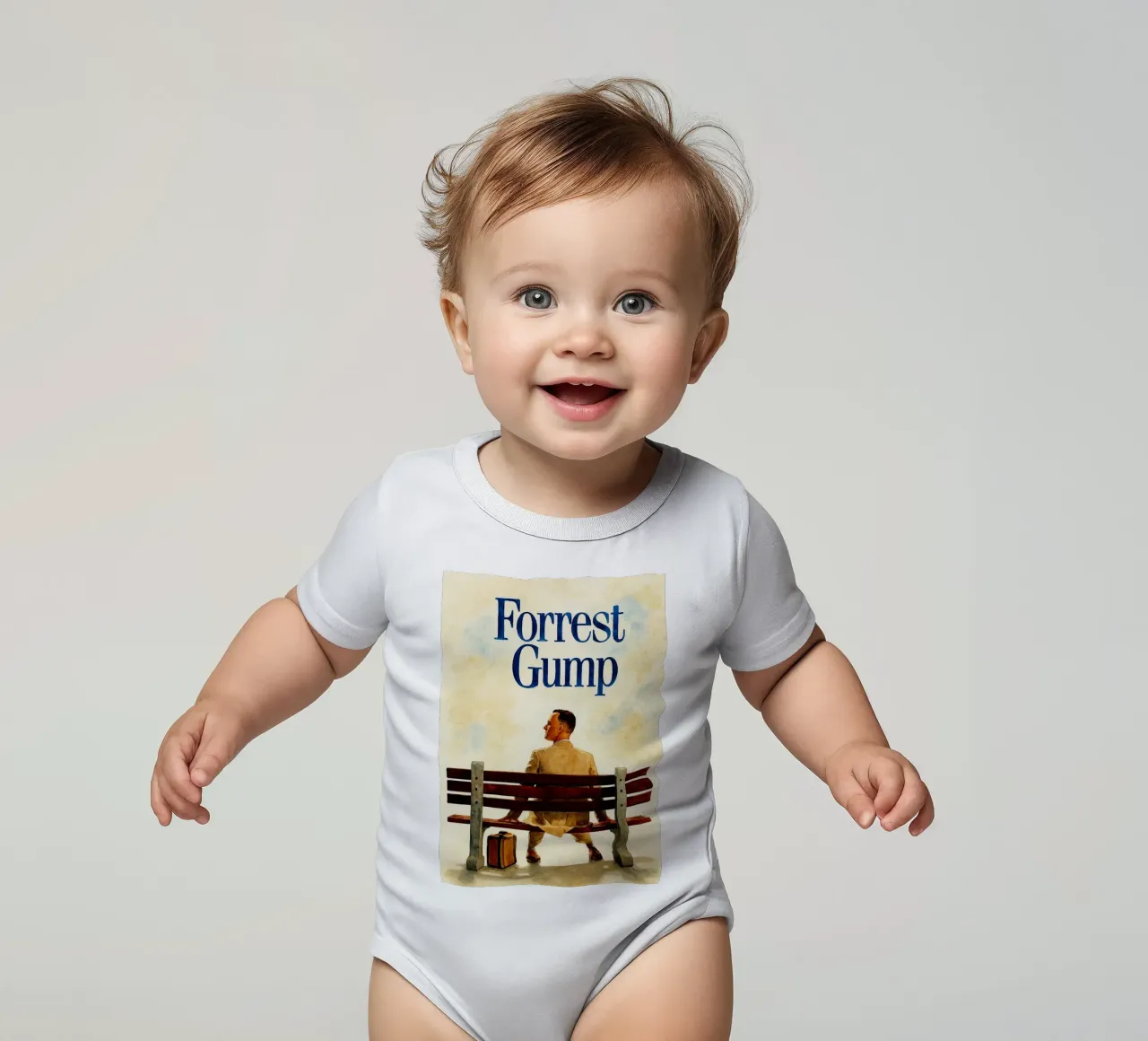 forrest gump repeindre l'imagination body bébé de SIQAYA