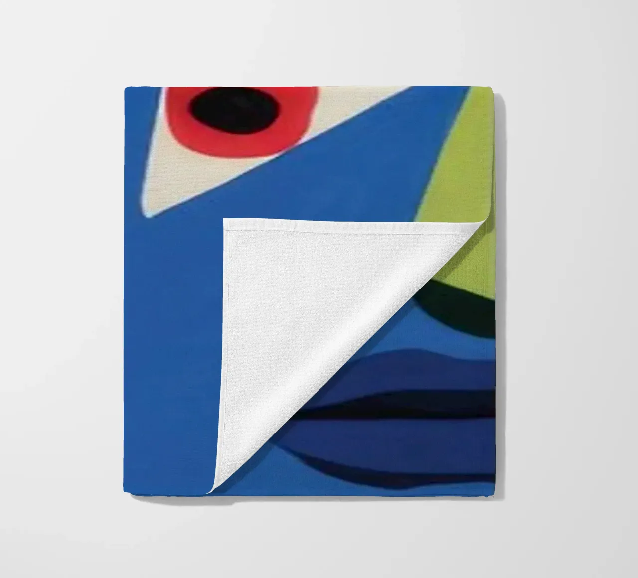 Fragmented Faces beach towel by Monarco Virtuoso