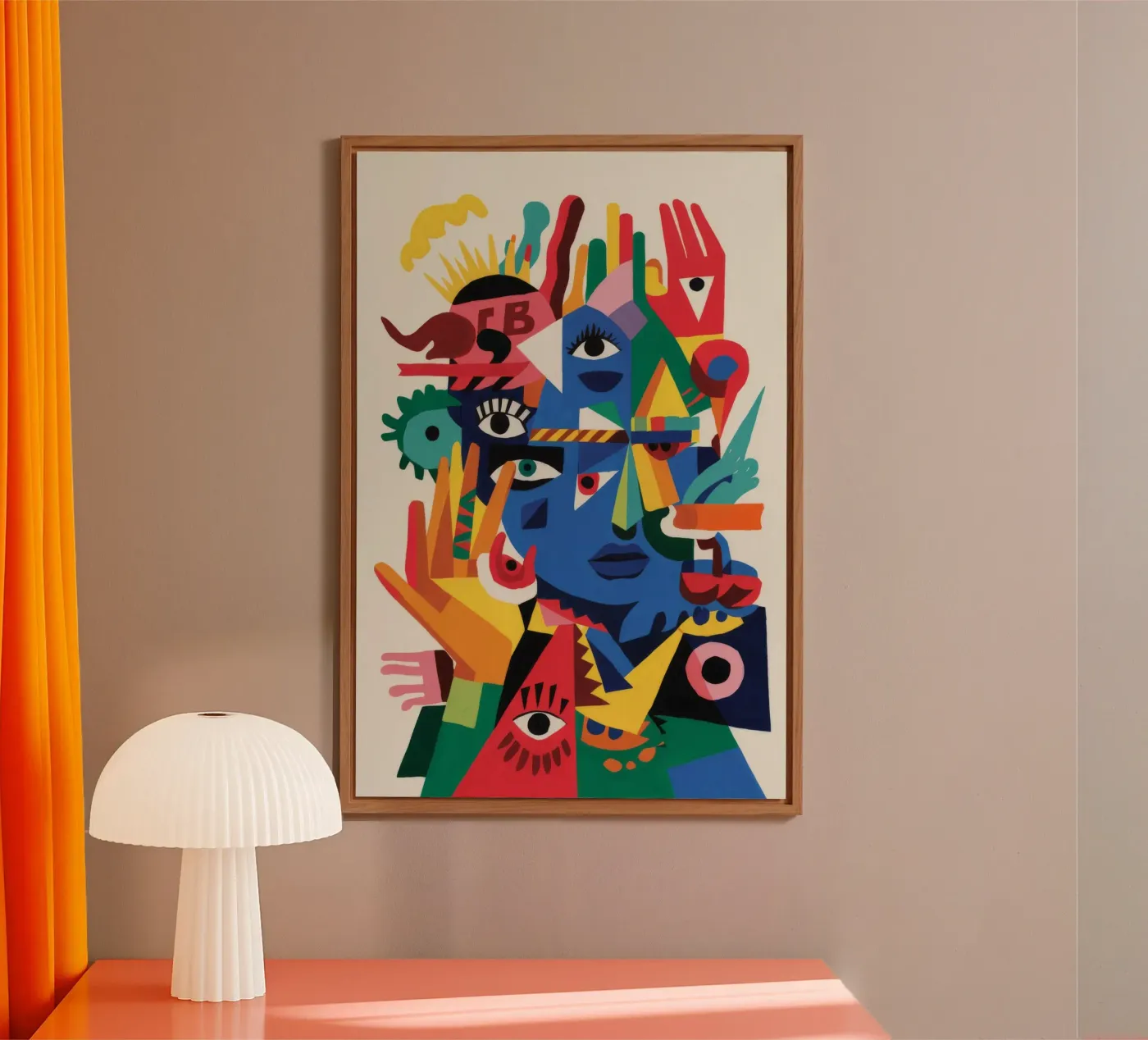 Fragmented Faces forex plate by Monarco Virtuoso