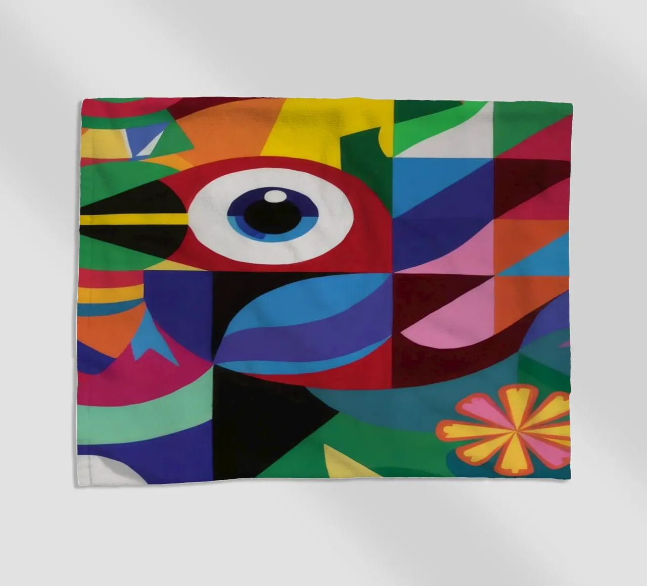 Visione floreale telo mare da Monarco Virtuoso