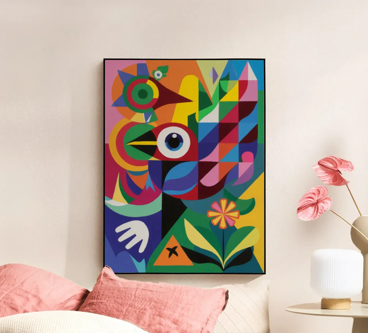 Visione floreale plexiglass da Monarco Virtuoso