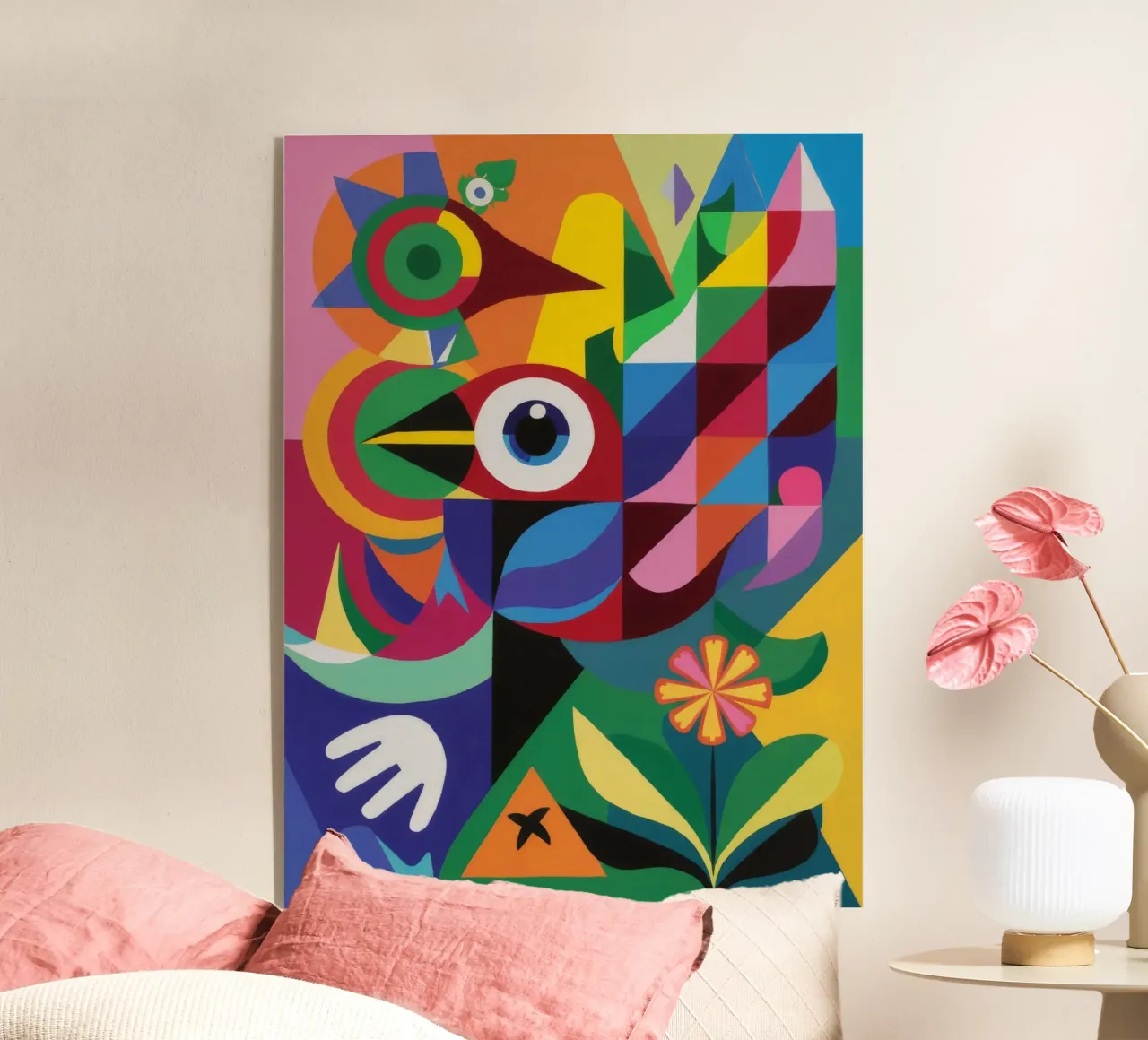 Visione floreale plexiglass da Monarco Virtuoso