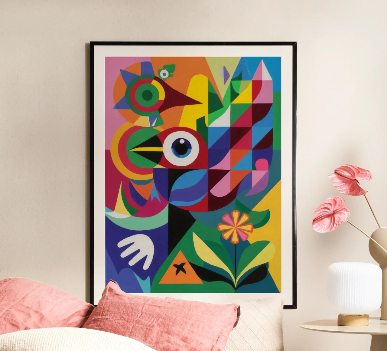 Floral Vision poster by Monarco Virtuoso