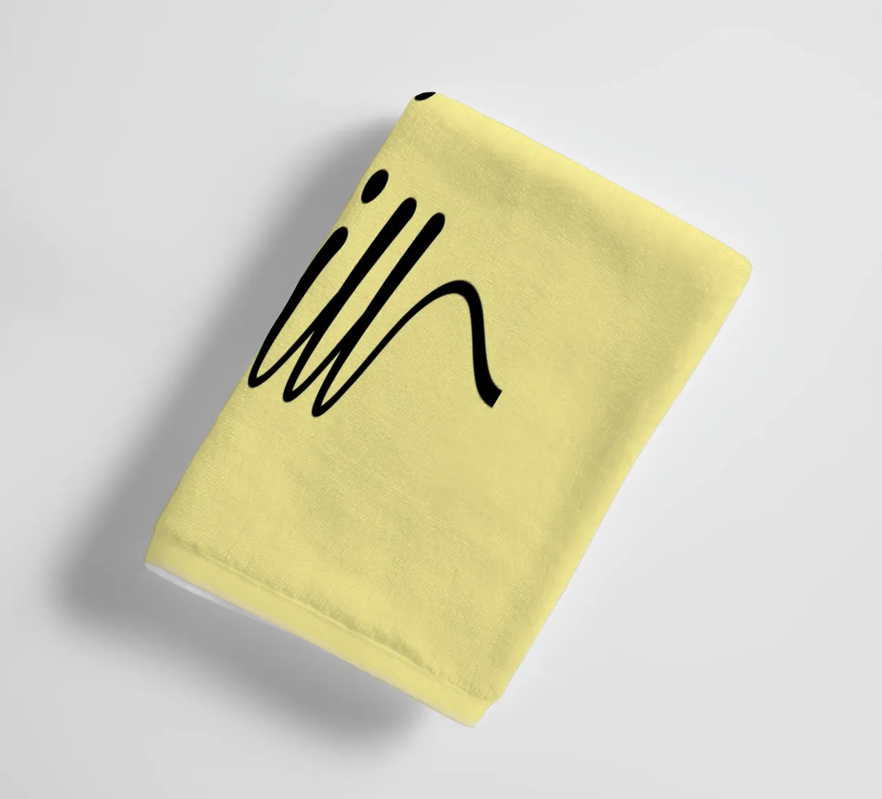 I Can And I Will Motivational towel by Shark Printables