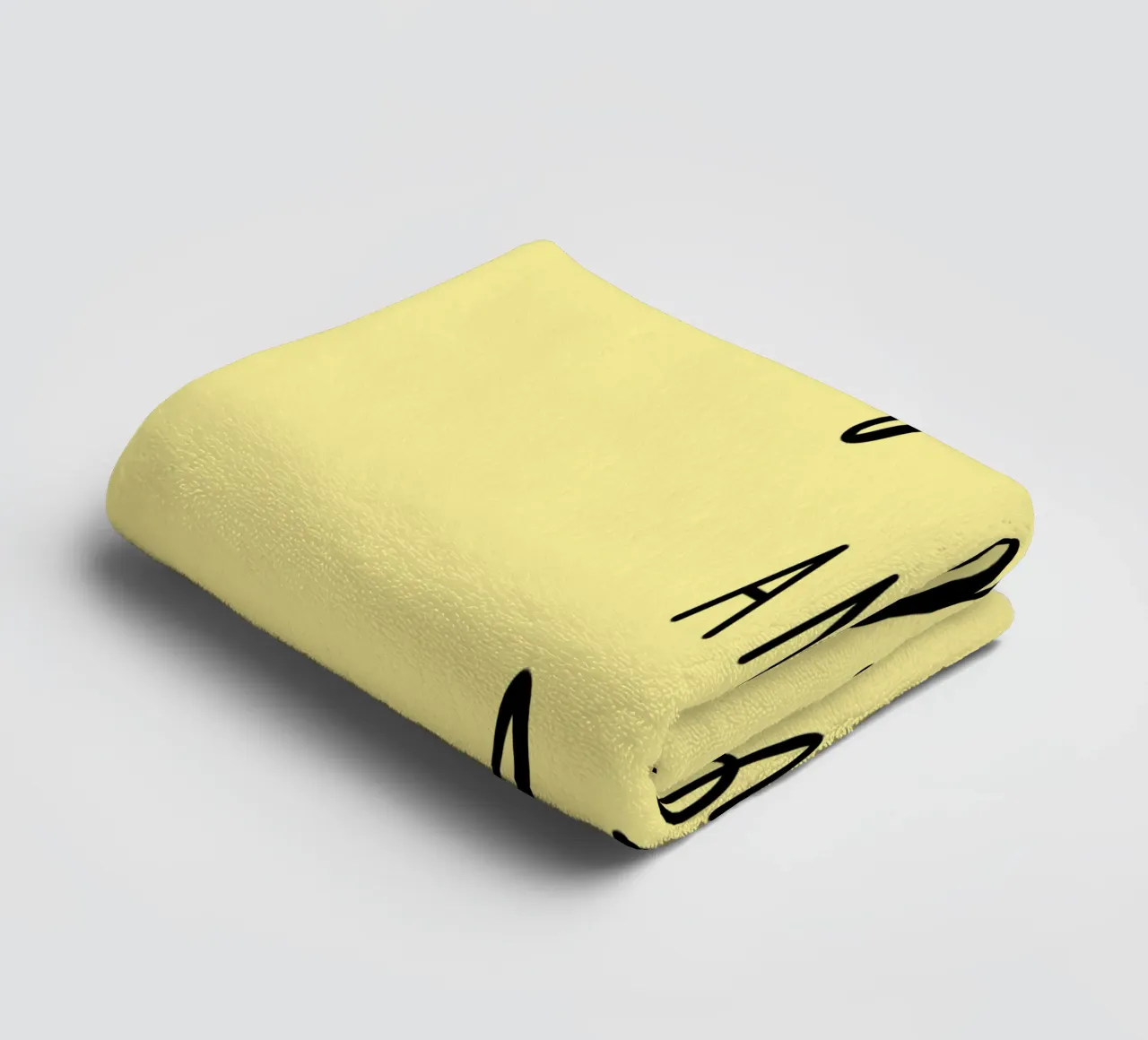 I Can And I Will Motivational towel by Shark Printables