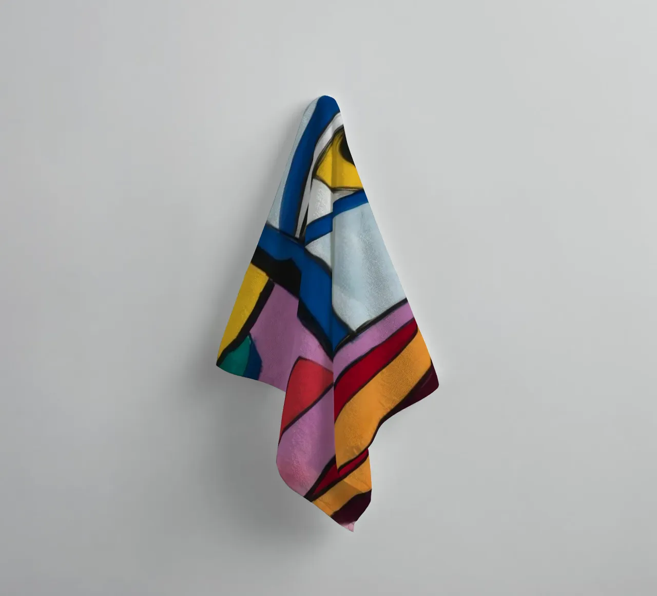 Cubist gauze towel by Monarco Virtuoso