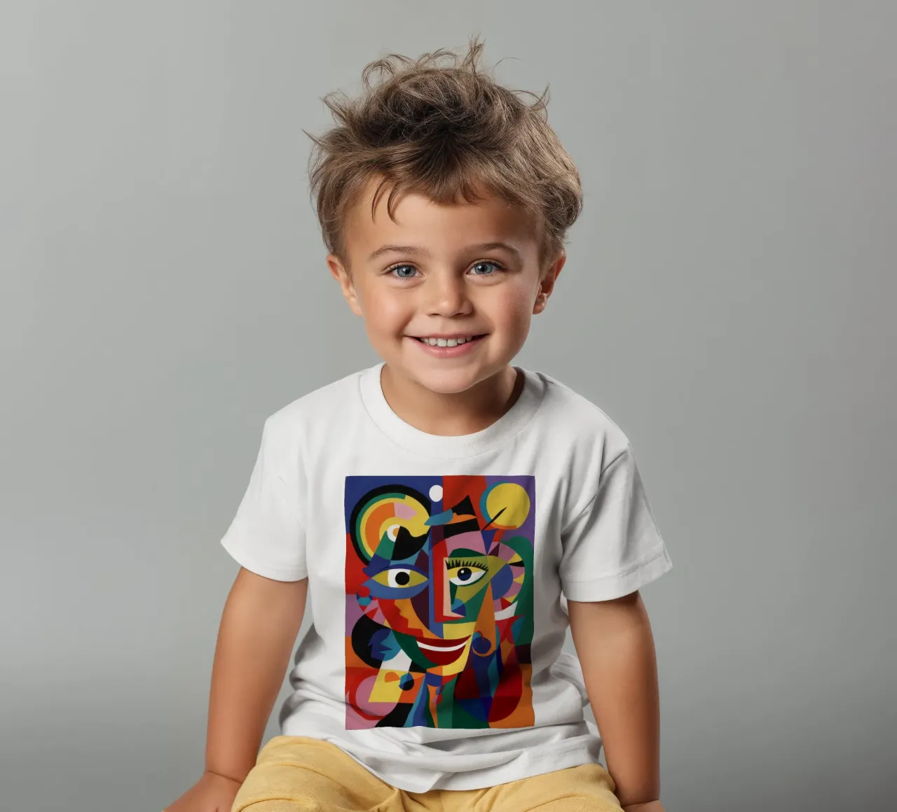 Verspielter Reiter Kinder T-Shirt von Monarco Virtuoso