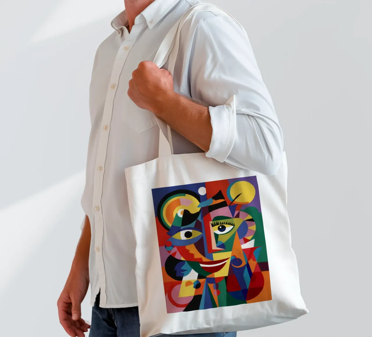 Playful Rider tote bag by Monarco Virtuoso
