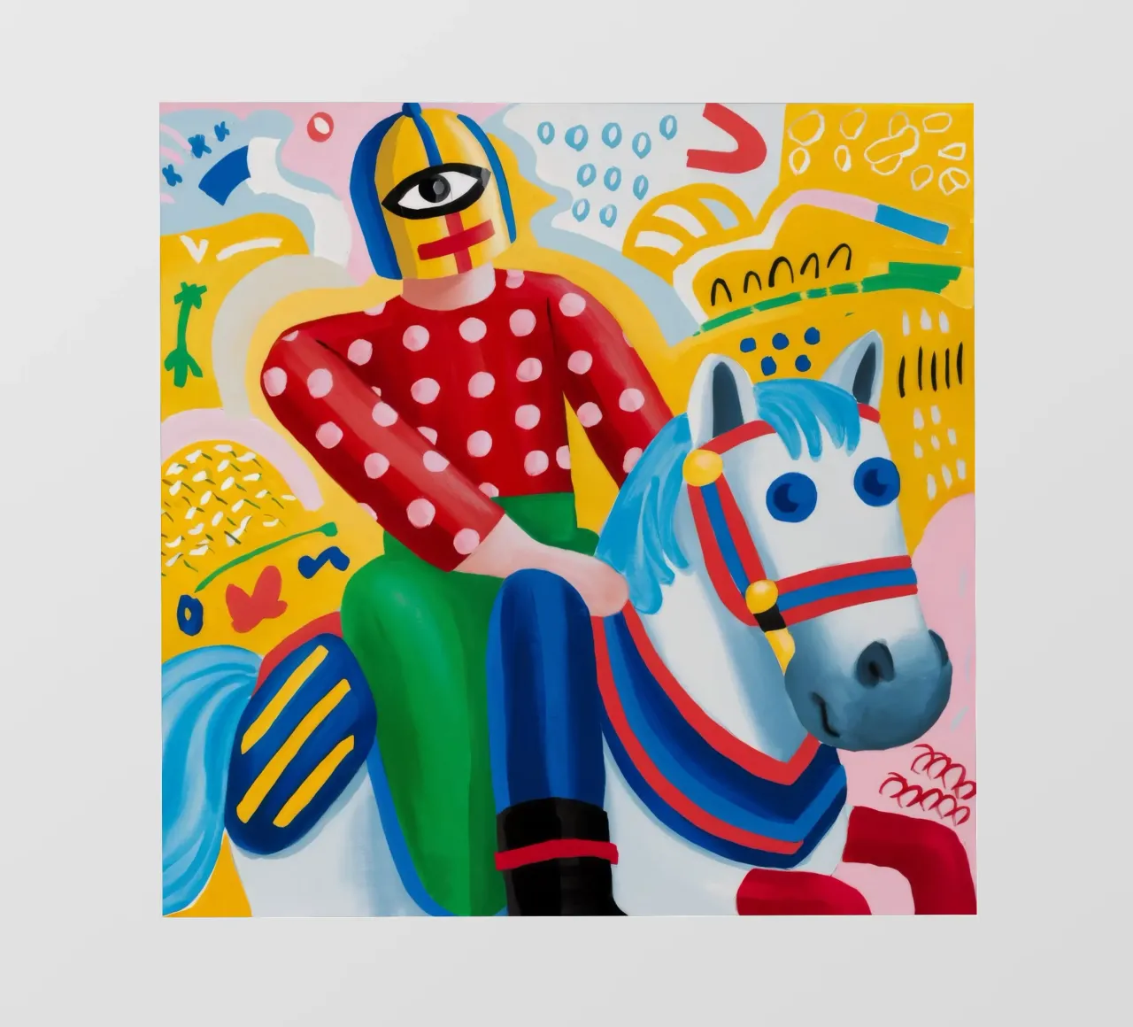 Espressione gioiosa pellicola backlit da Monarco Virtuoso