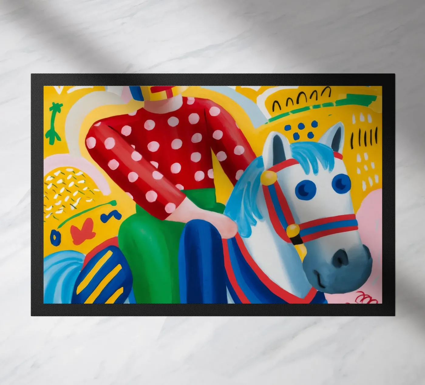 Joyful Expression doormat by Monarco Virtuoso