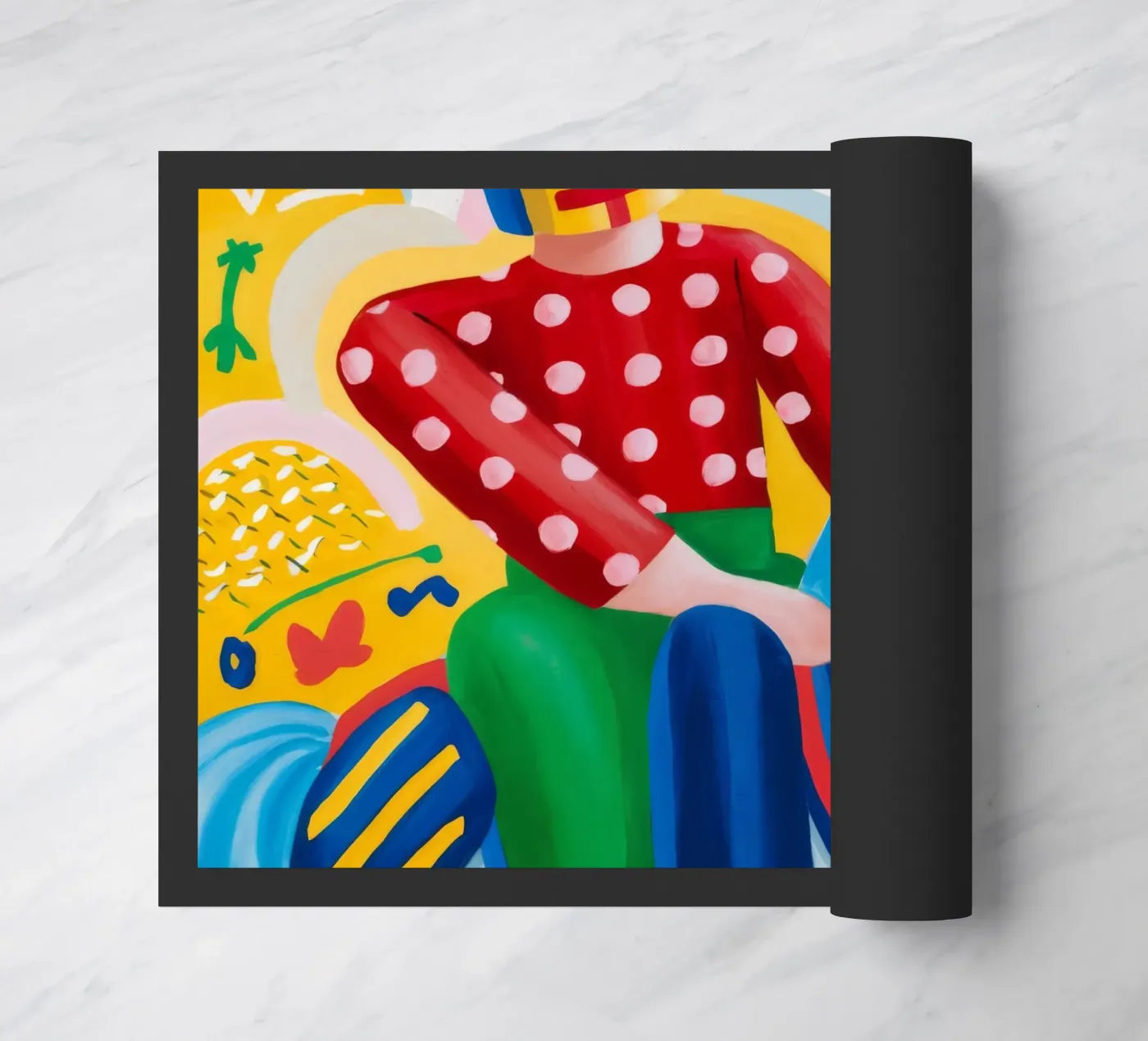 Joyful Expression doormat by Monarco Virtuoso