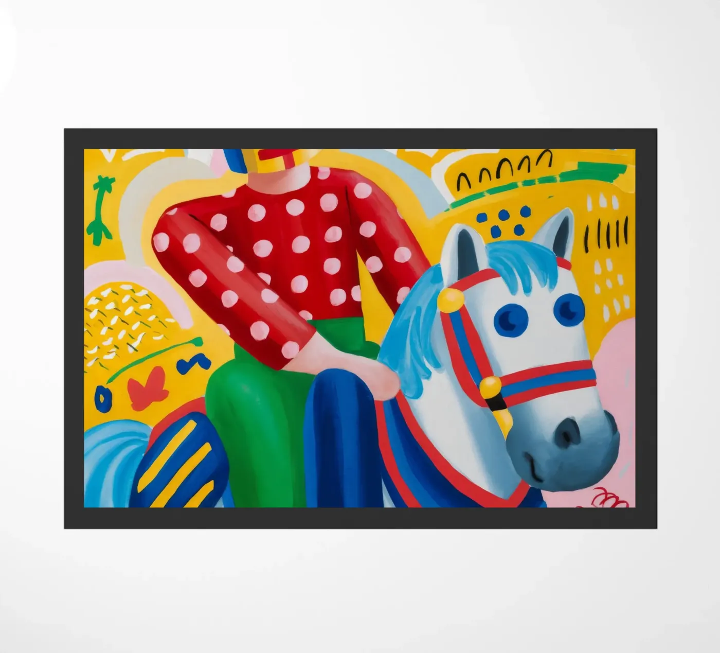 Joyful Expression doormat by Monarco Virtuoso