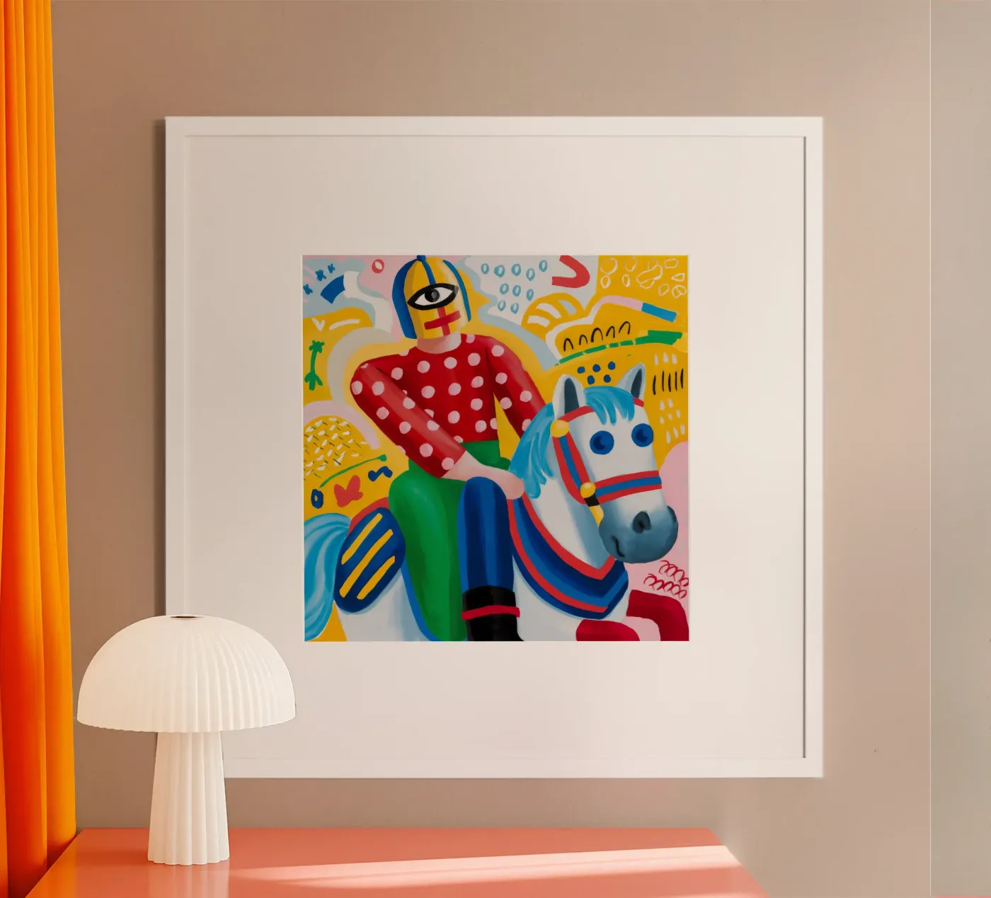 Espressione gioiosa poster da Monarco Virtuoso