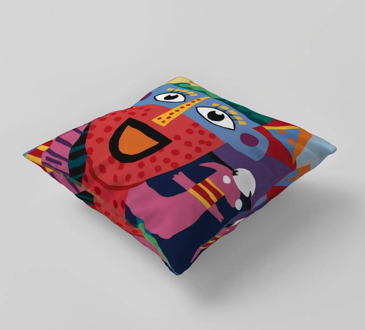 Colorful Clown cuscino da Monarco Virtuoso