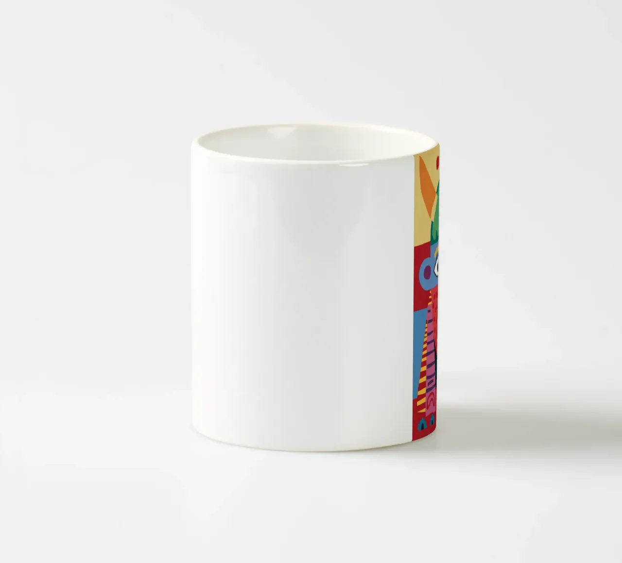 Colorful Clown tazza in ceramica da Monarco Virtuoso