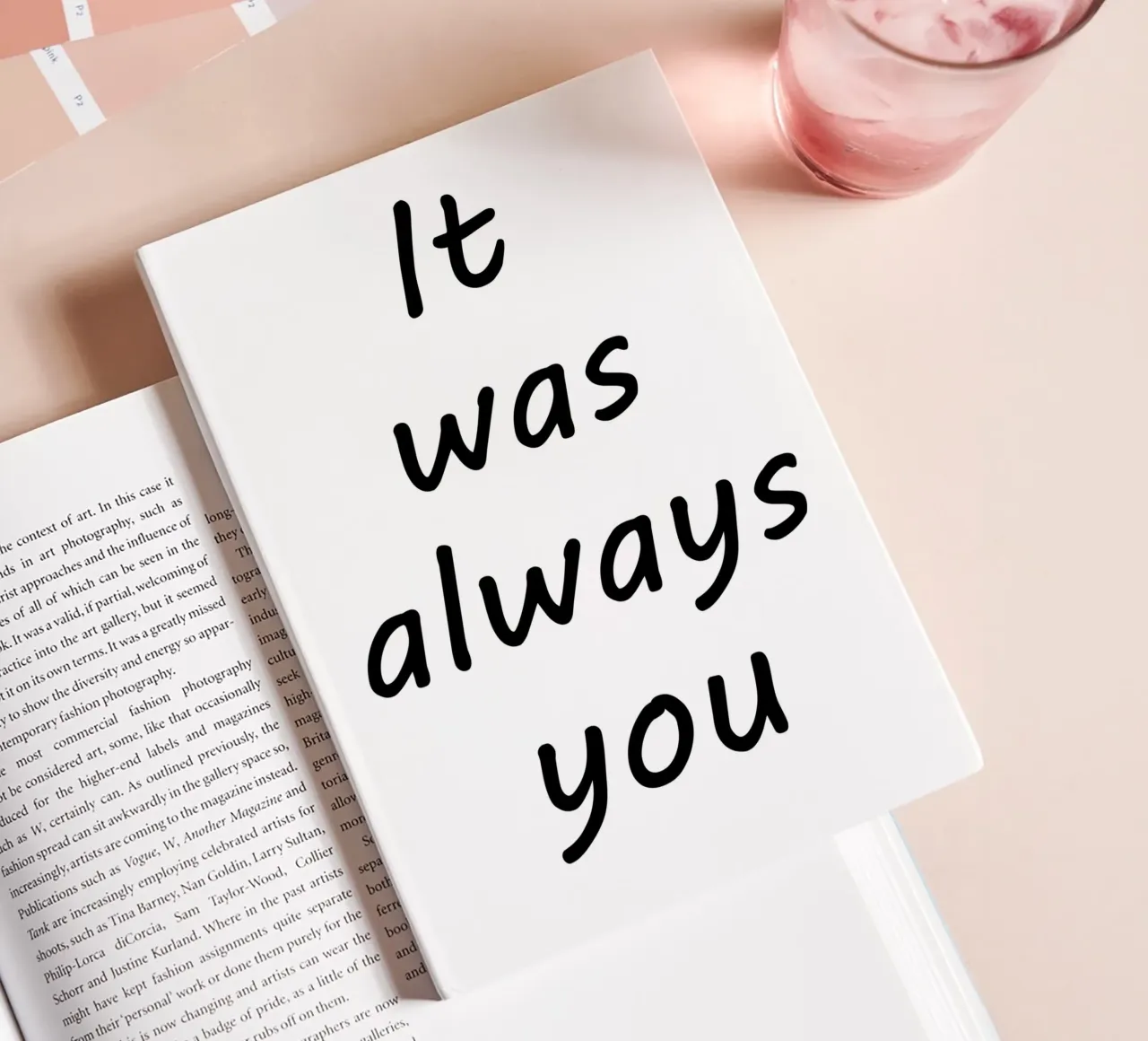 It Was Always You notebook by Shark Printables