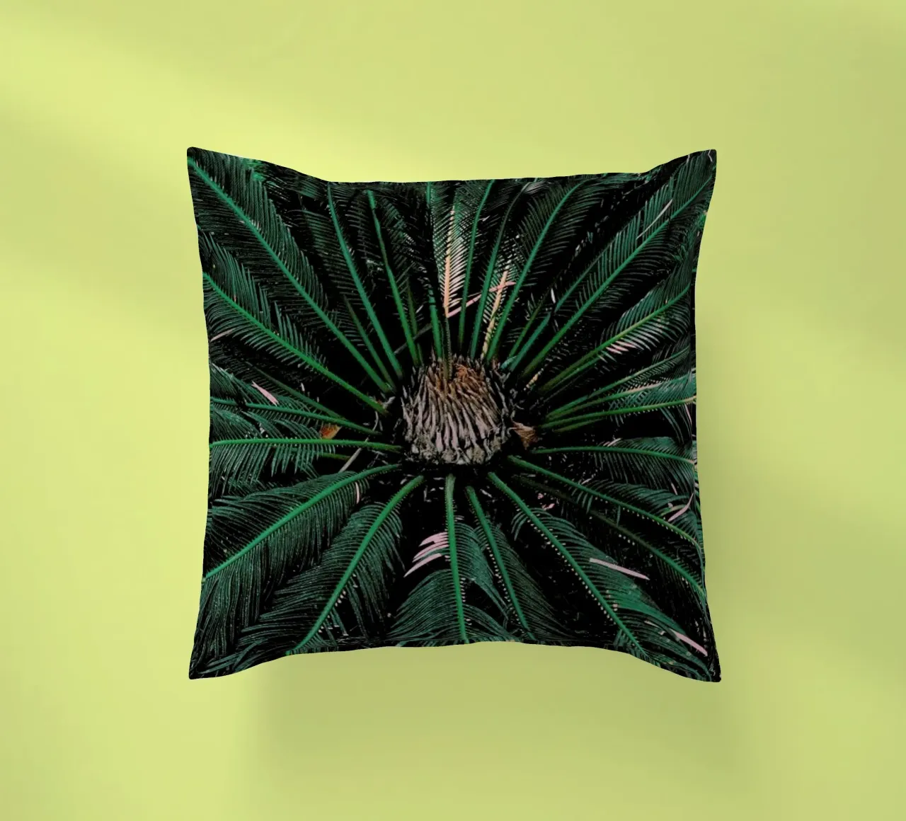 Botanical — Palm Leaves cuscino da Sebastian Hilgetag