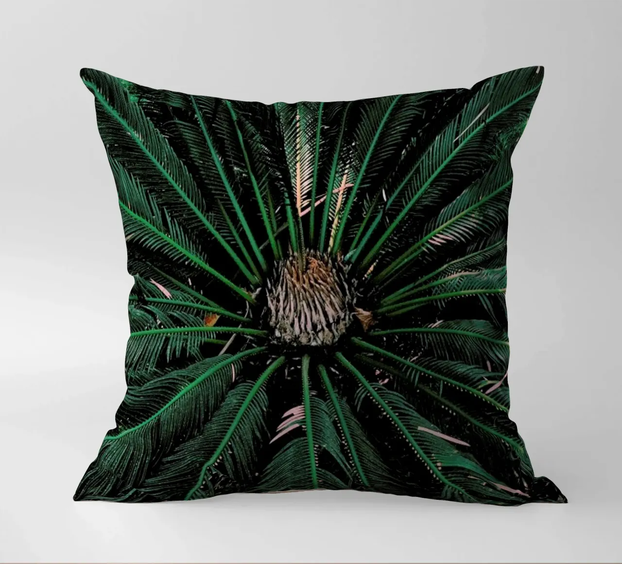 Botanical — Palm Leaves cuscino da Sebastian Hilgetag
