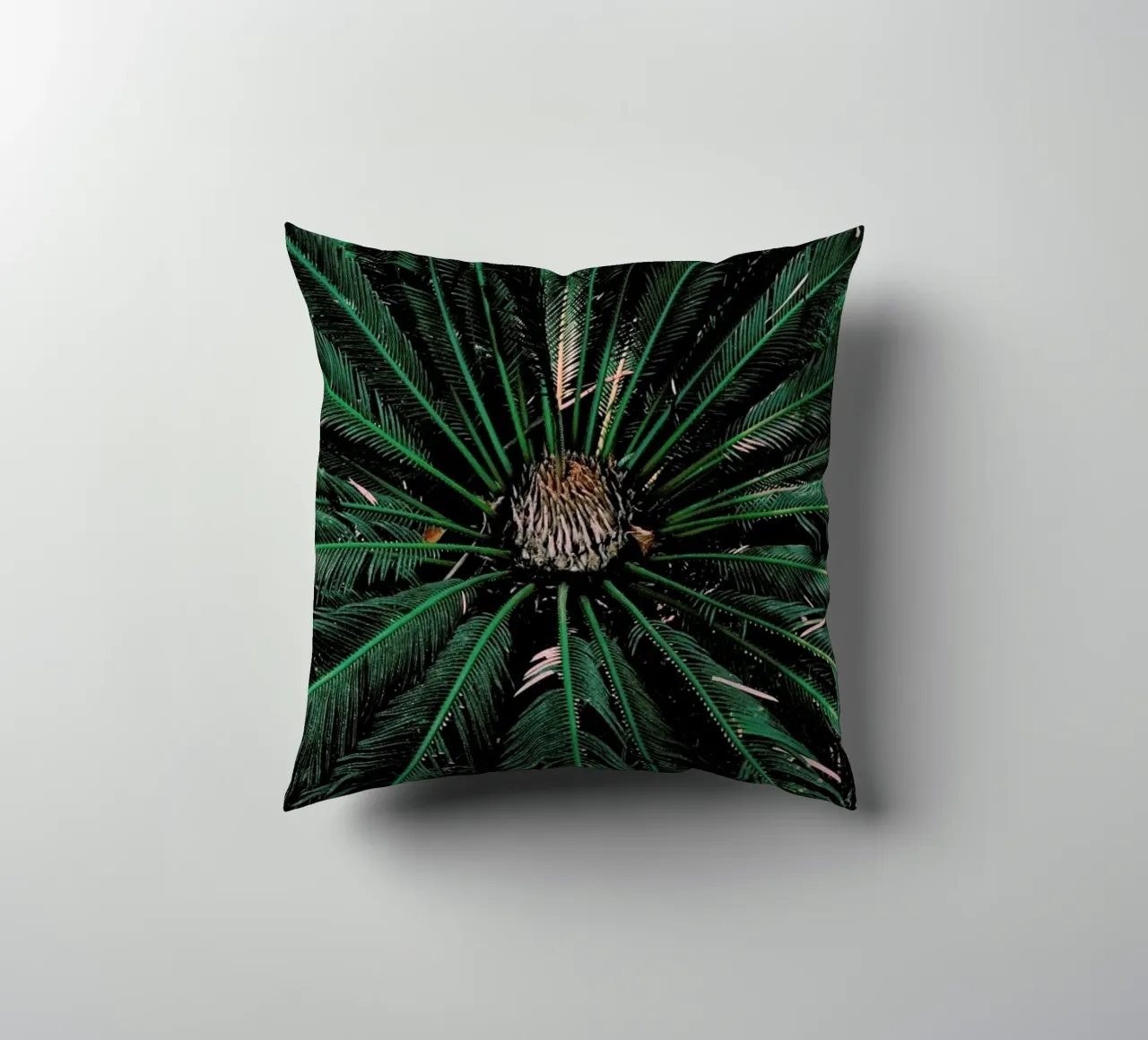 Botanical — Palm Leaves cuscino da Sebastian Hilgetag