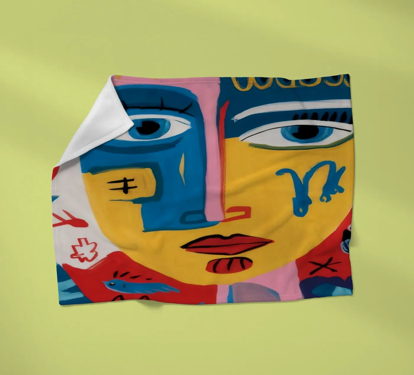 Dreamlike Composition fleece blanket by Monarco Virtuoso