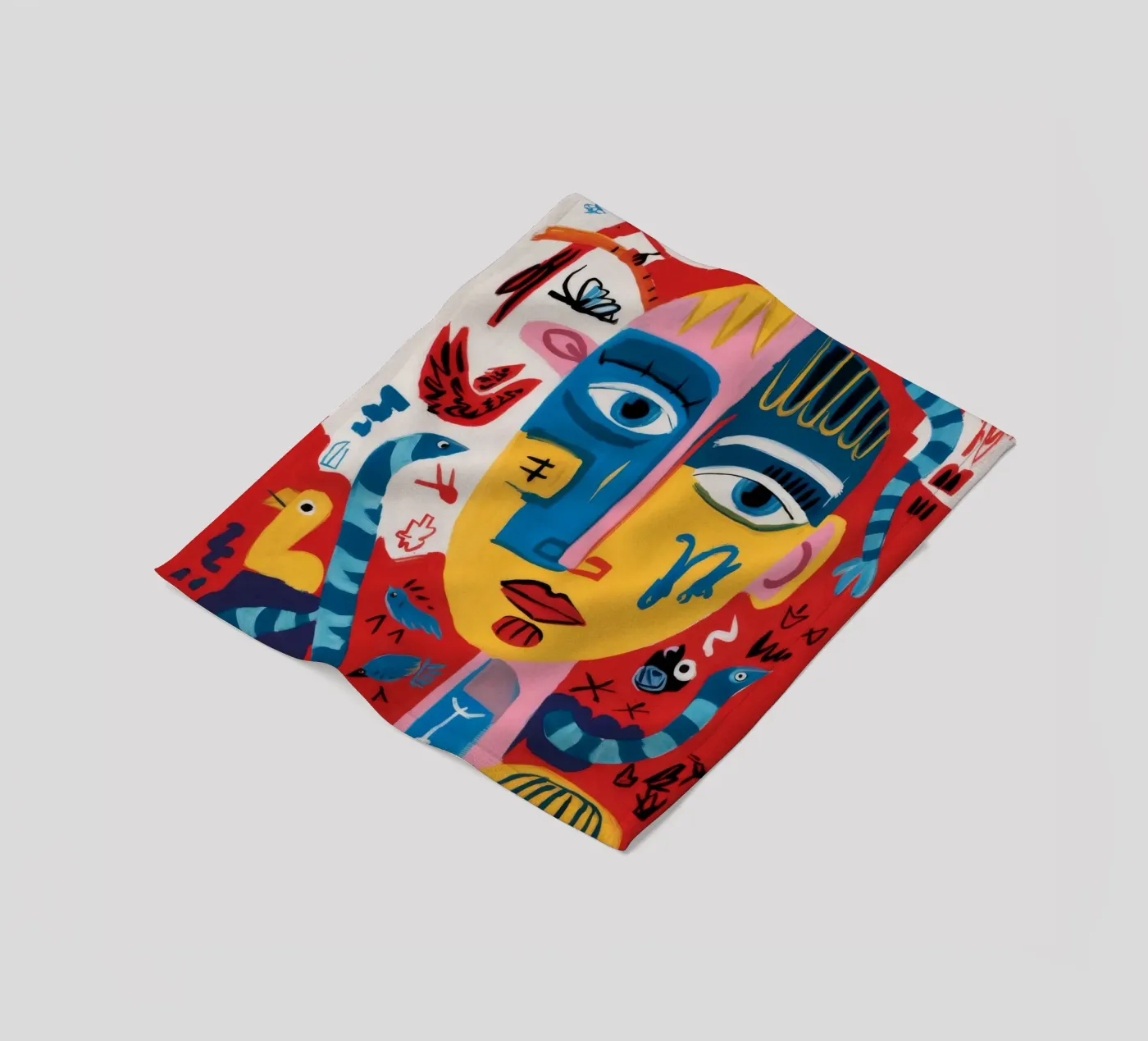 Dreamlike Composition fleece blanket by Monarco Virtuoso