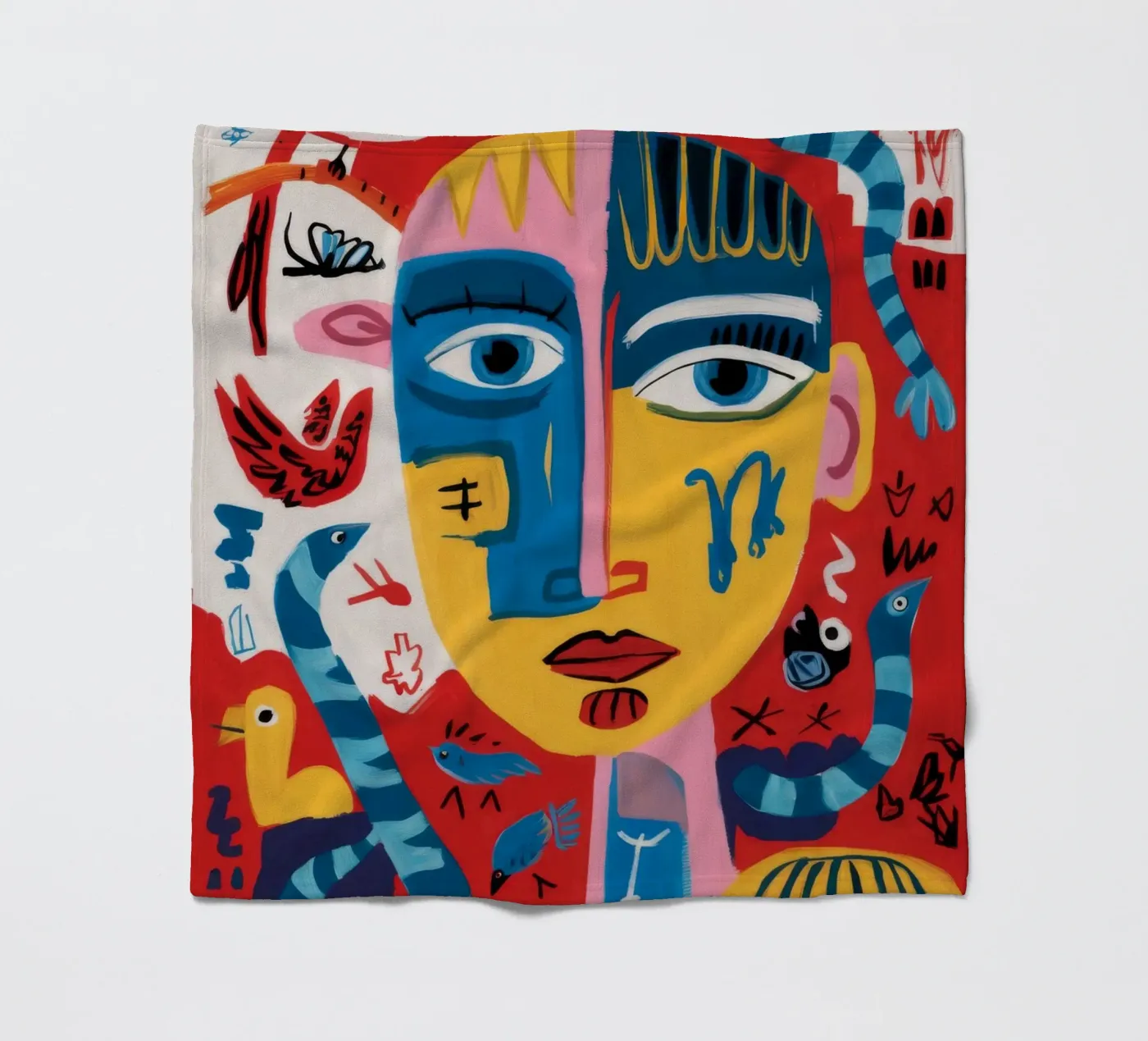 Dreamlike Composition fleece blanket by Monarco Virtuoso