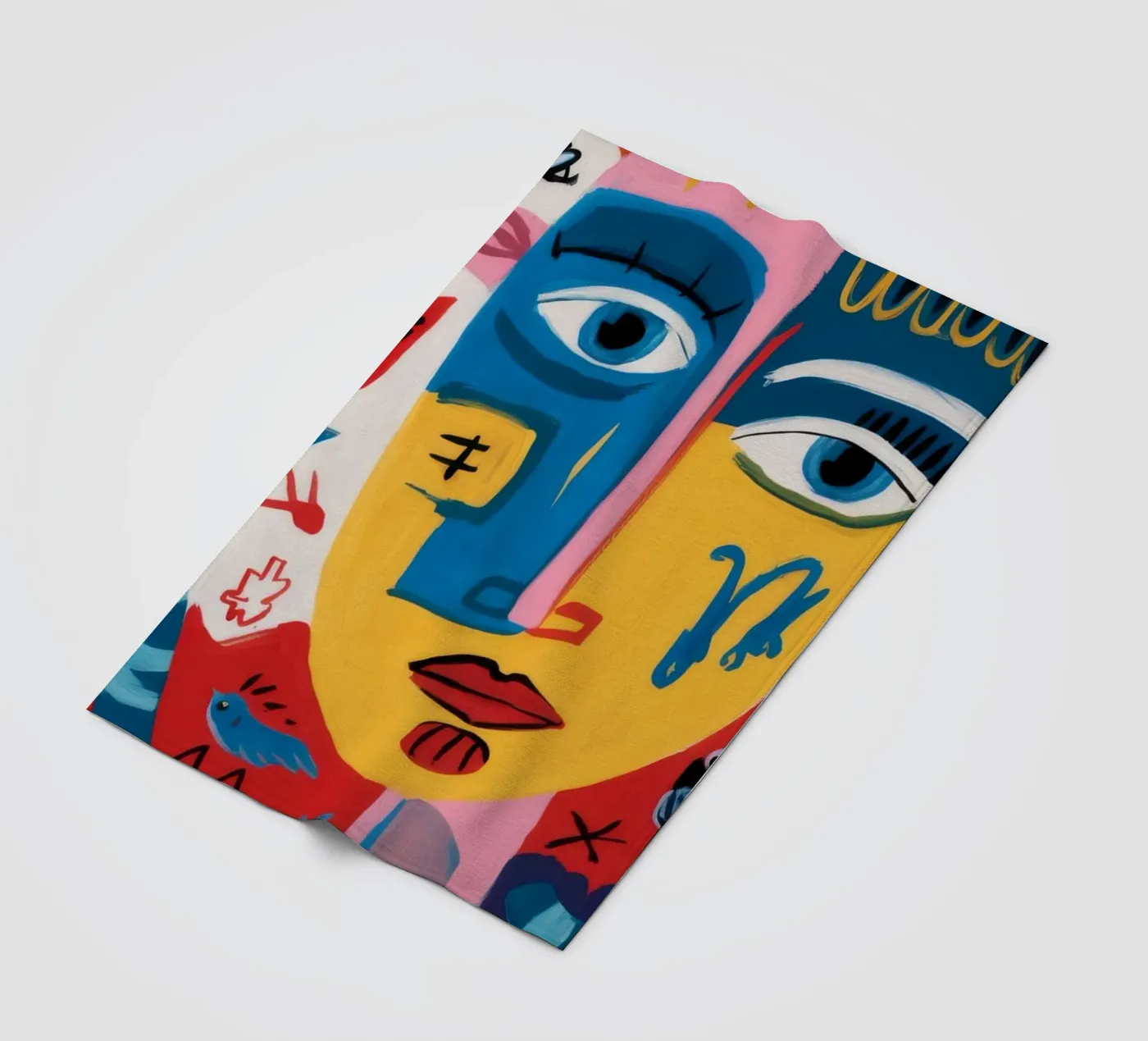 Dreamlike Composition fleece blanket by Monarco Virtuoso