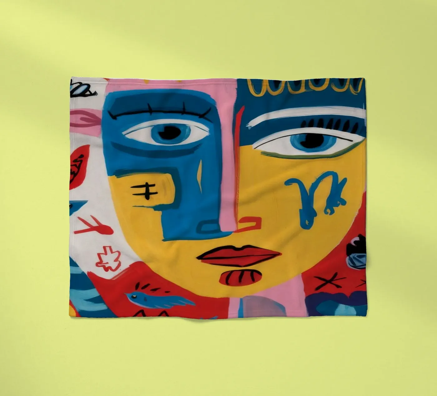 Dreamlike Composition fleece blanket by Monarco Virtuoso