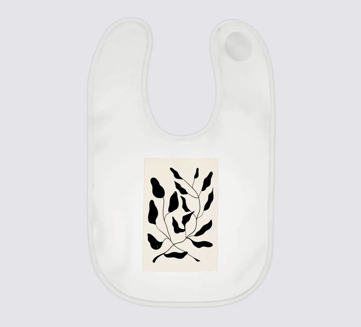 Laurel Leaves Babylätzchen von Graphite