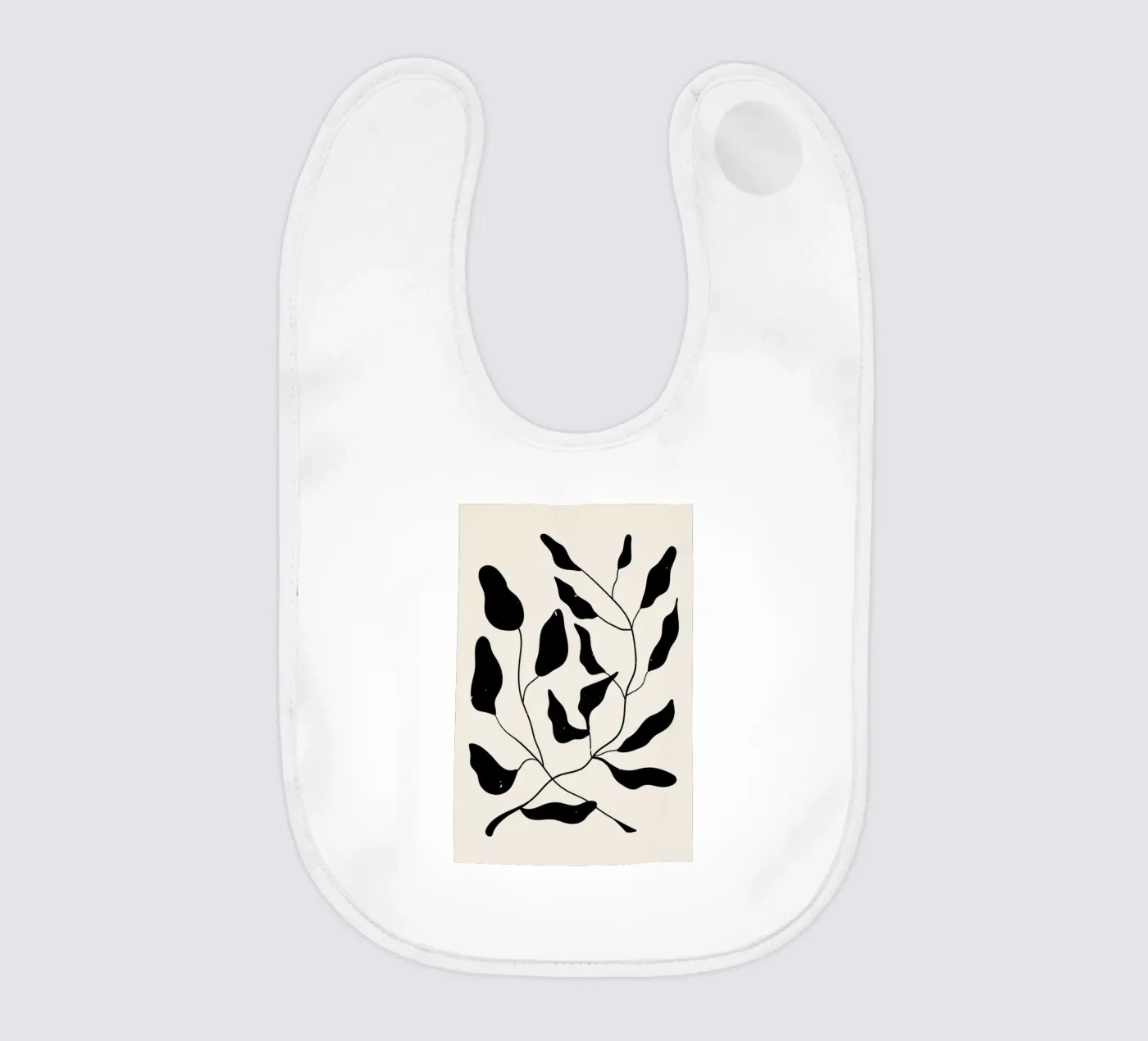 Laurel Leaves Babylätzchen von Graphite