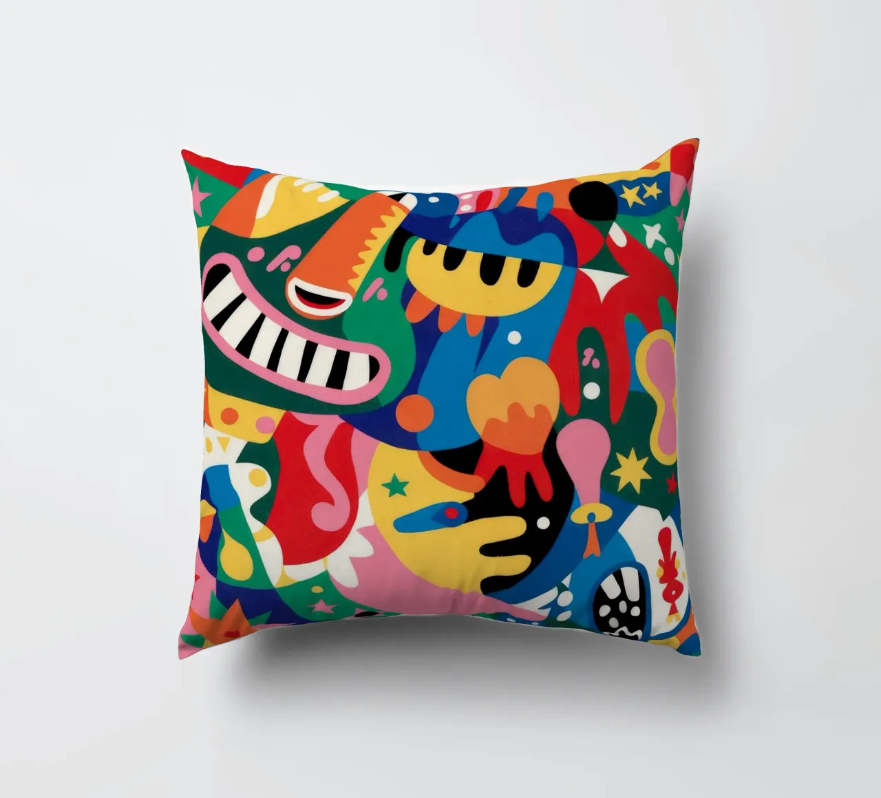 Ethereal Abstraction decorative cushion by Monarco Virtuoso