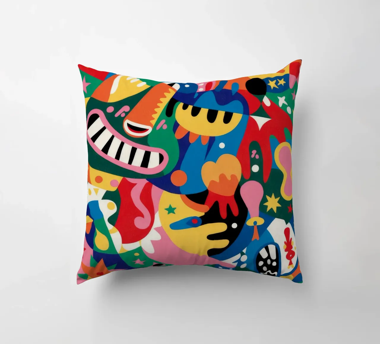 Ethereal Abstraction decorative cushion by Monarco Virtuoso