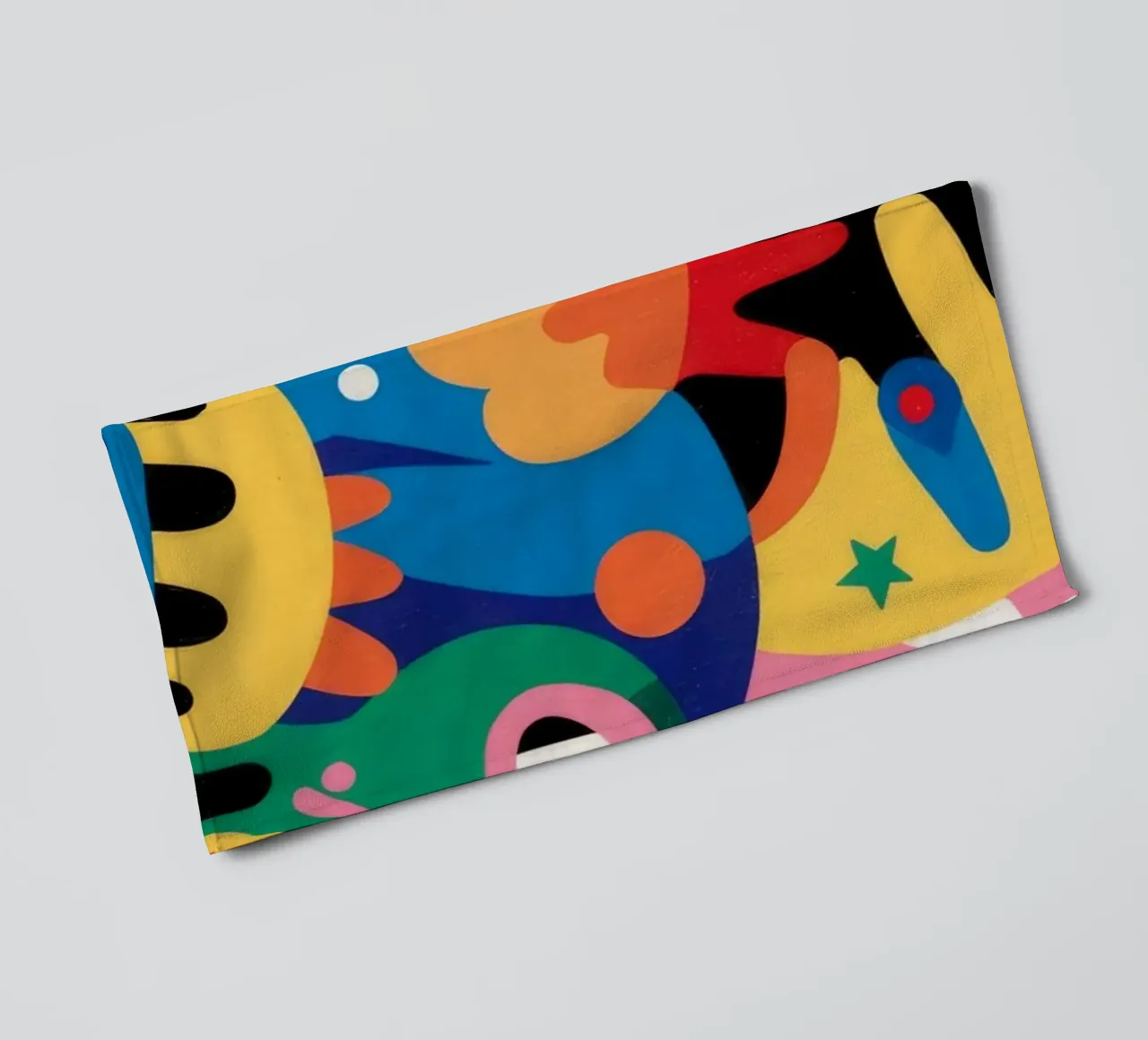 Ethereal Abstraction towel by Monarco Virtuoso