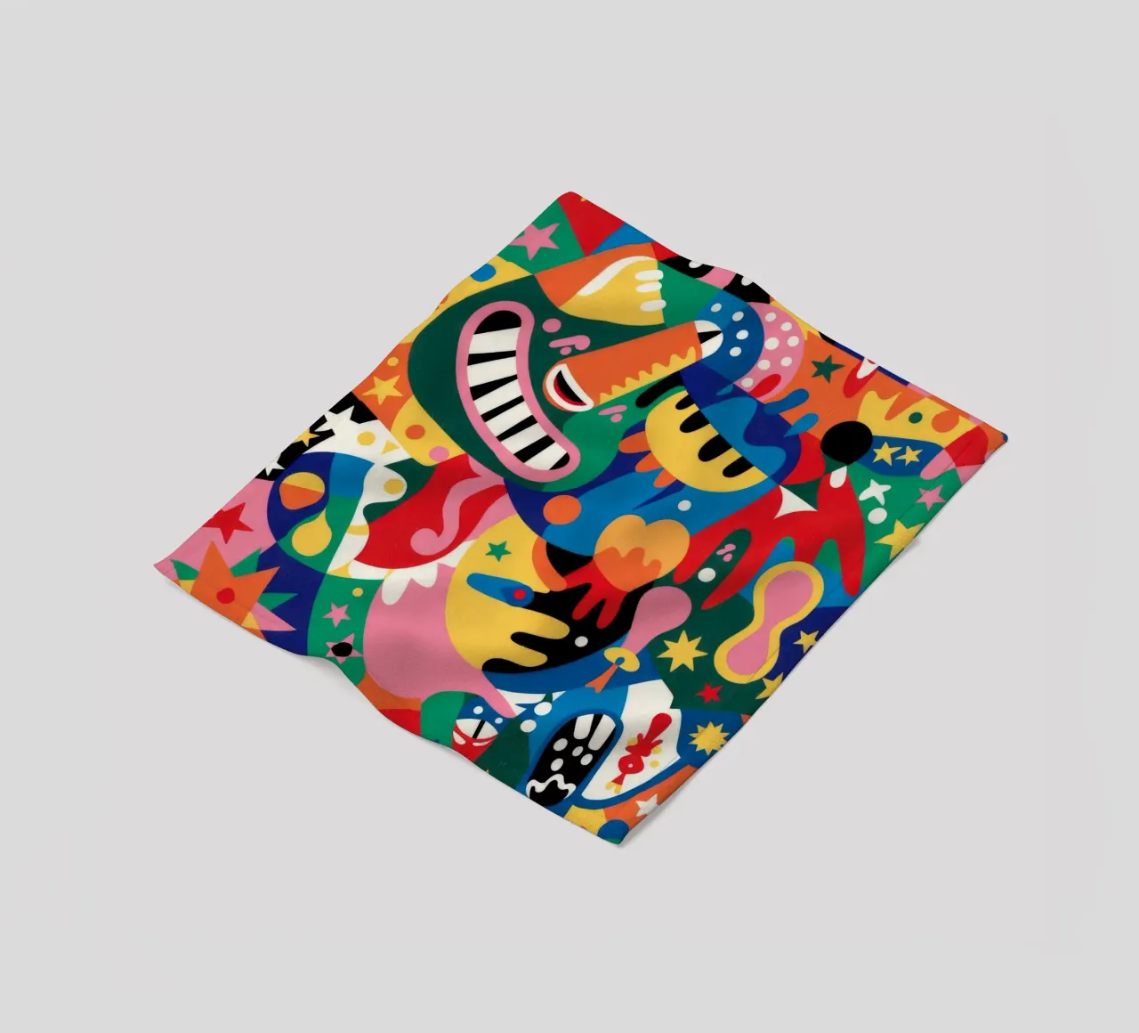 Ethereal Abstraction fleece blanket by Monarco Virtuoso