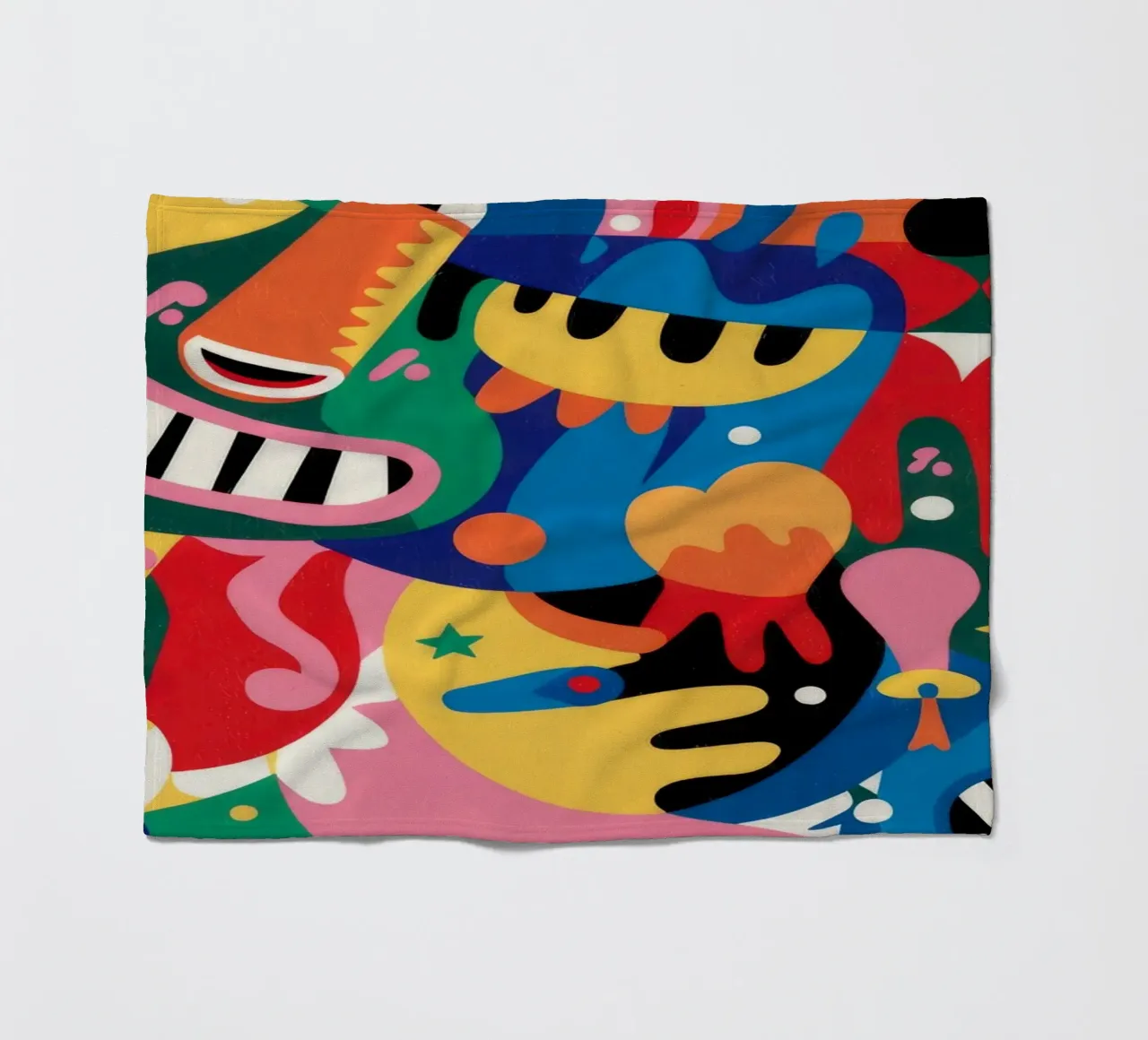 Ethereal Abstraction fleece blanket by Monarco Virtuoso