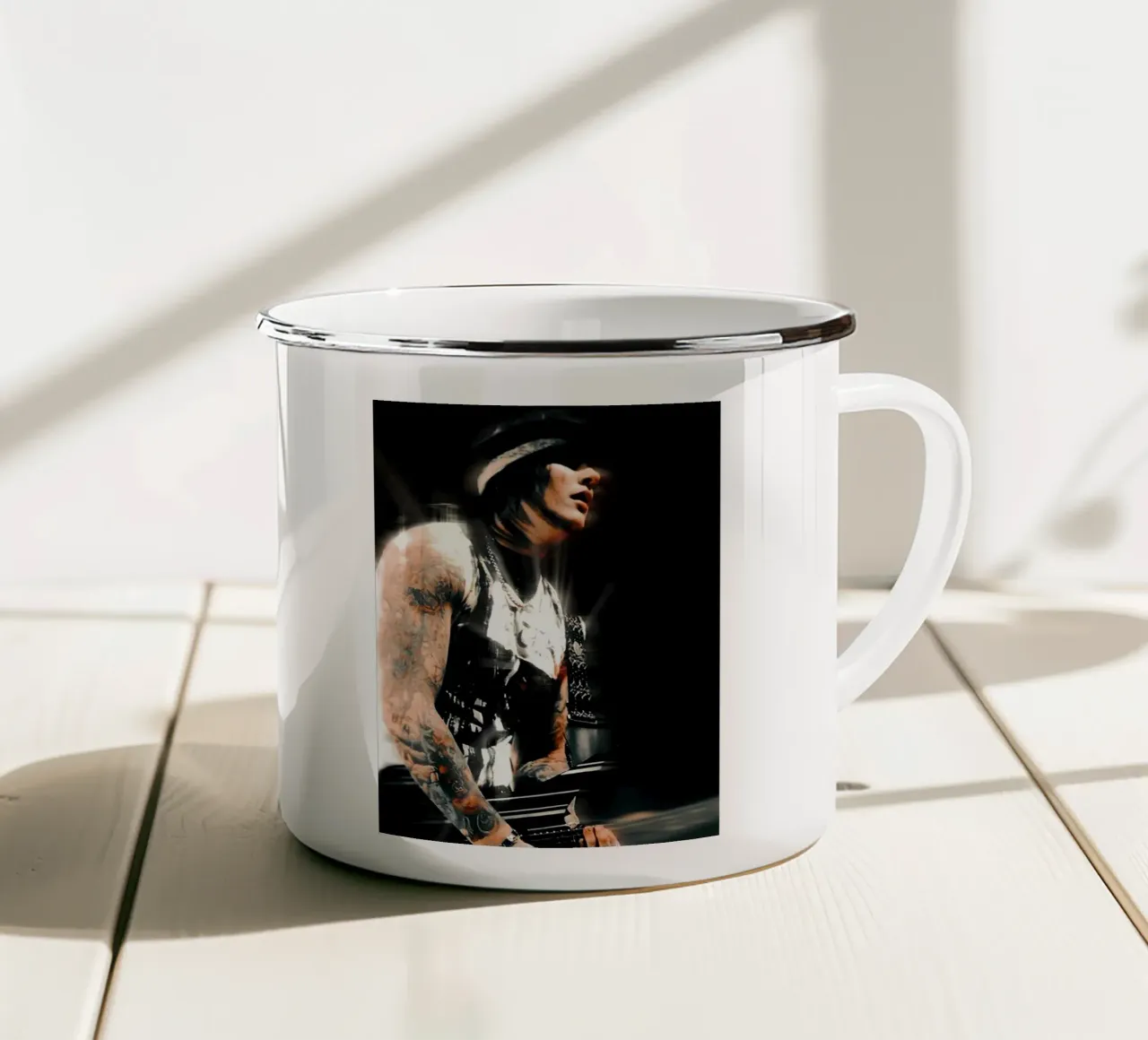 Synyster Gates tazza in smalto da Low poly art